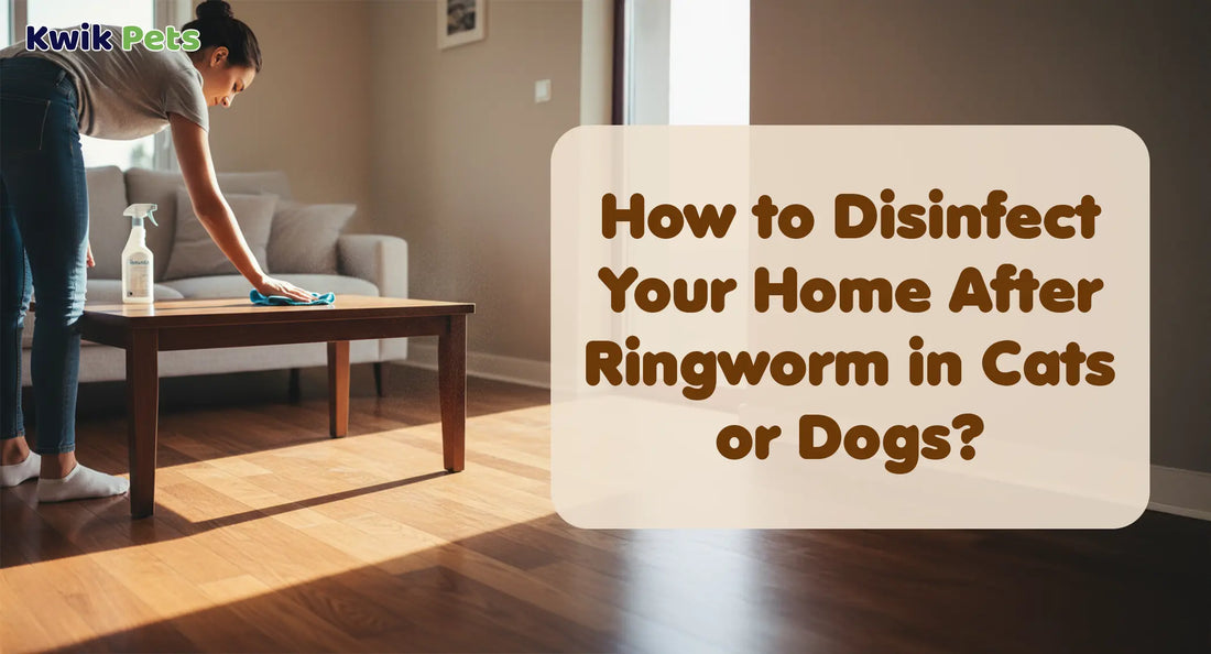 How to Disinfect Your Home After Ringworm in Cats or Dogs