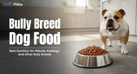 Bully Breed Dog Food: Best Nutrition for Pitbulls, Bulldogs, and Other Bully Breeds
