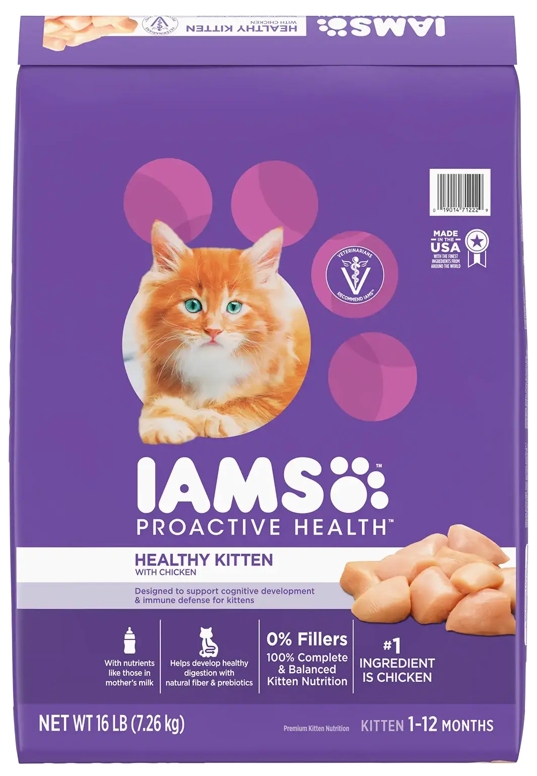 IAMS Proactive Health Kitten Dry Cat Food Chicken