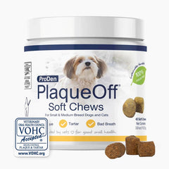 NaturVet ProDen PlaqueOff Dog & Cat Soft Chews 45 Count 3.9-oz