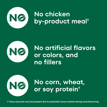 No Baddies of Nutro Wholesome Essentials Chicken & Brown Rice Recipe Senior Dry Cat Food 14-lb