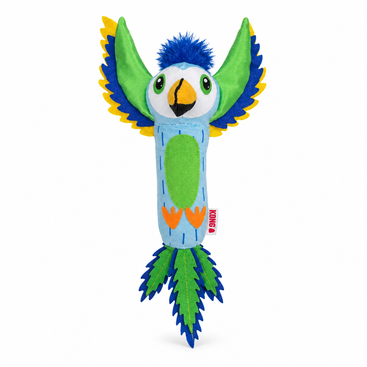 Front of KONG Tropics Bird Cat Toy Assorted One Size
