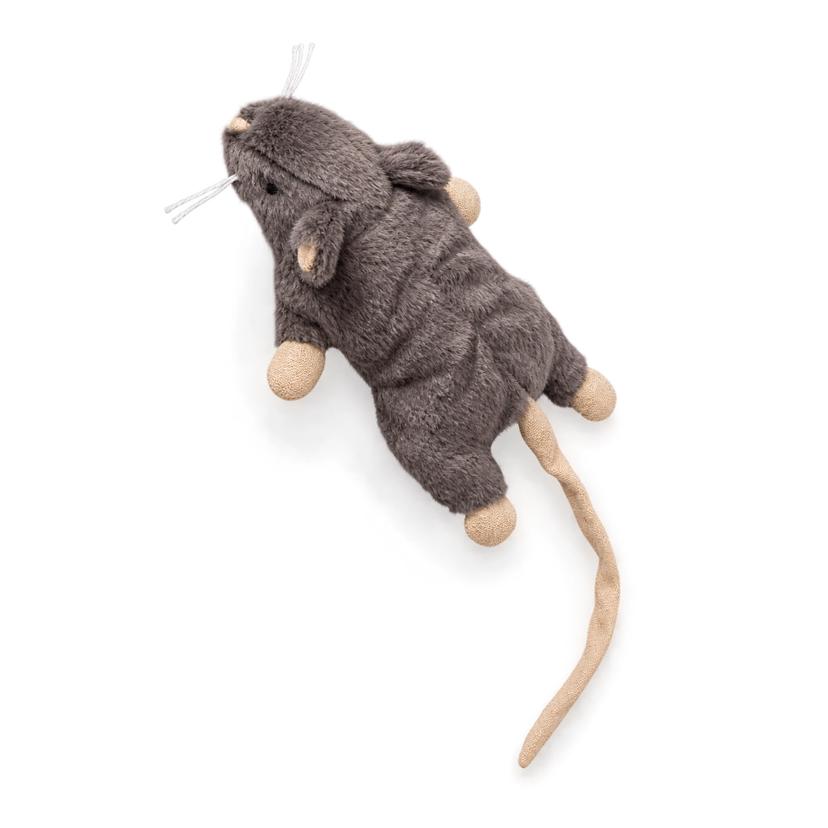 Front of Ethical pet Big Mouse Bertha Catnip Cat Toy Assorted 7-in