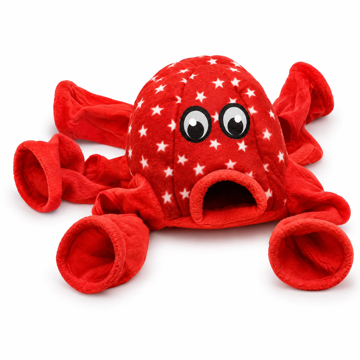 Front of Marshall Pet Products Ferret Octo-Play Octopus Toy One Size Assorted