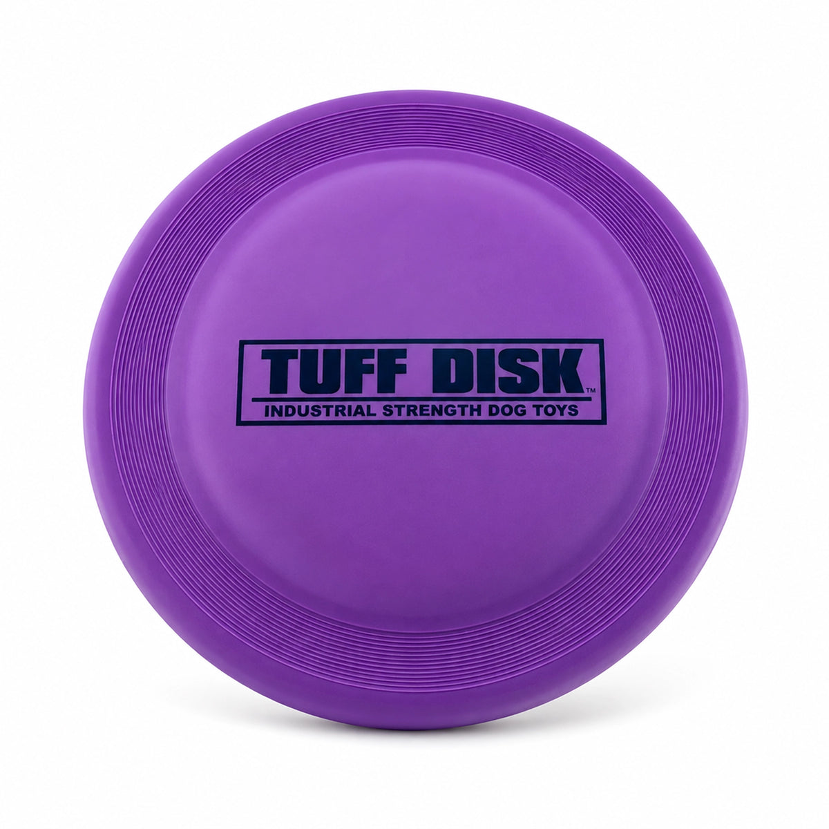 Front 1 of Petsport USA Tuff Disk Dog Toy Assorted 9-in