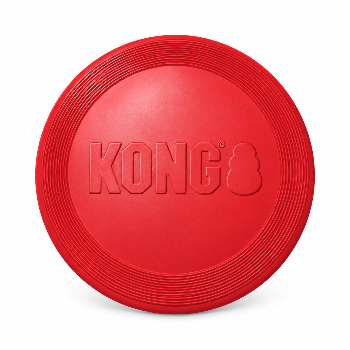 Front of KONG Puppy Flyer Dog Toy Assorted Small