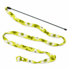 Ethical Pet Cat Prancer Fleece Frenzy Wand Cat Toy Assorted One Size