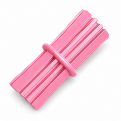 Front of KONG Teething Stick Puppy Toy Assorted  Medium