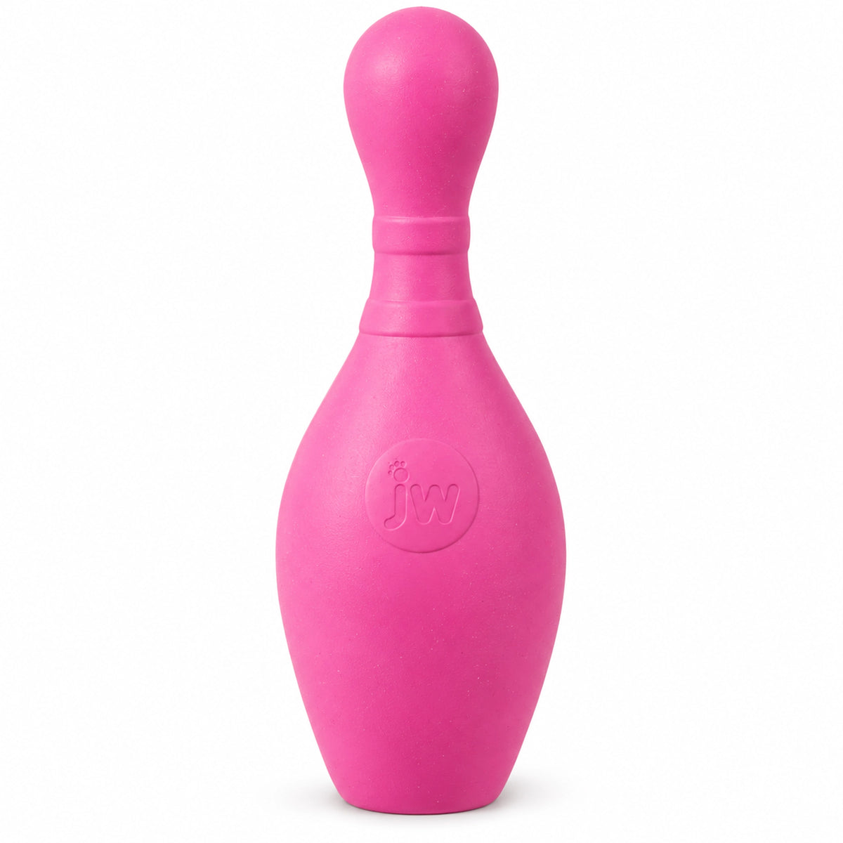 Front of JW Pet Bouncin' Bowlin Pin Dog Toy Assorted Large