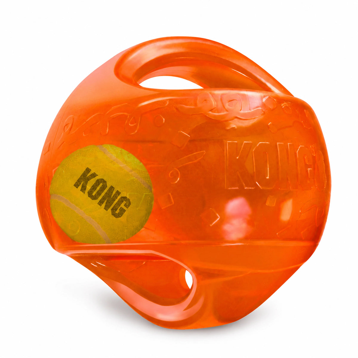 Front 1 of KONG Jumbler Dog Toy Ball Assorted Large/X-Large