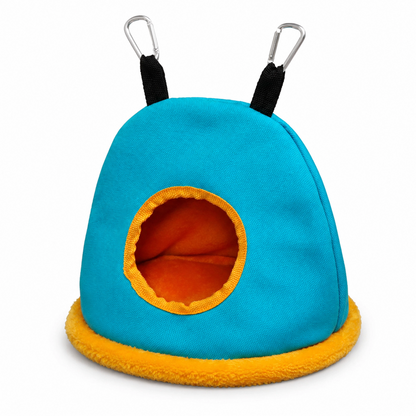 Front of Prevue Pet Products Snuggle Sack Bird Shelter Assorted Medium
