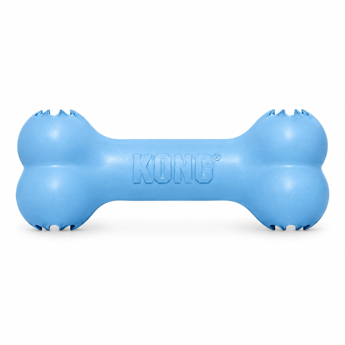 Front of KONG Goodie Bone Puppy Toy Assorted Small