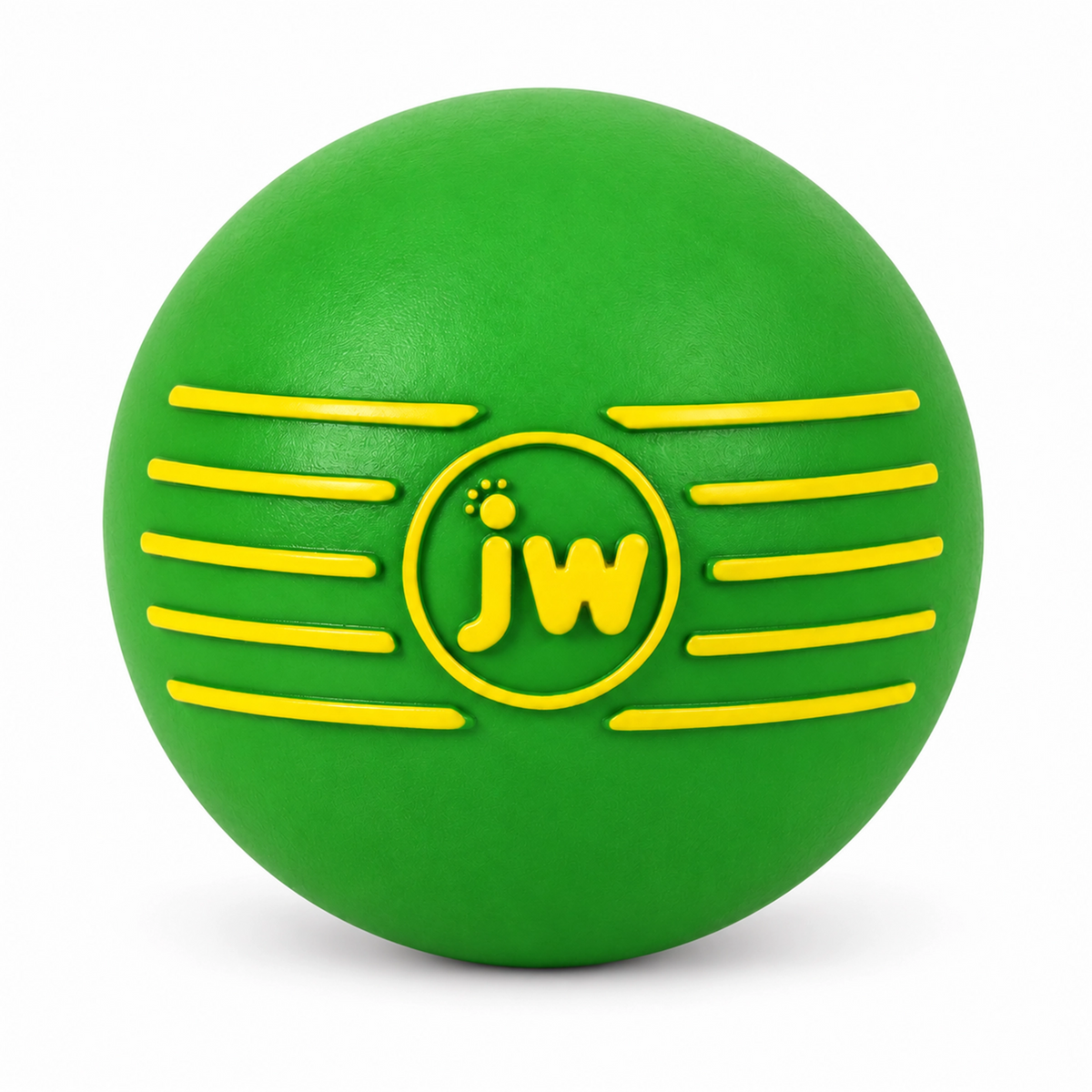 Front 2 of JW Pet iSqueak Ball Dog Toy Assorted Large 3 Pack