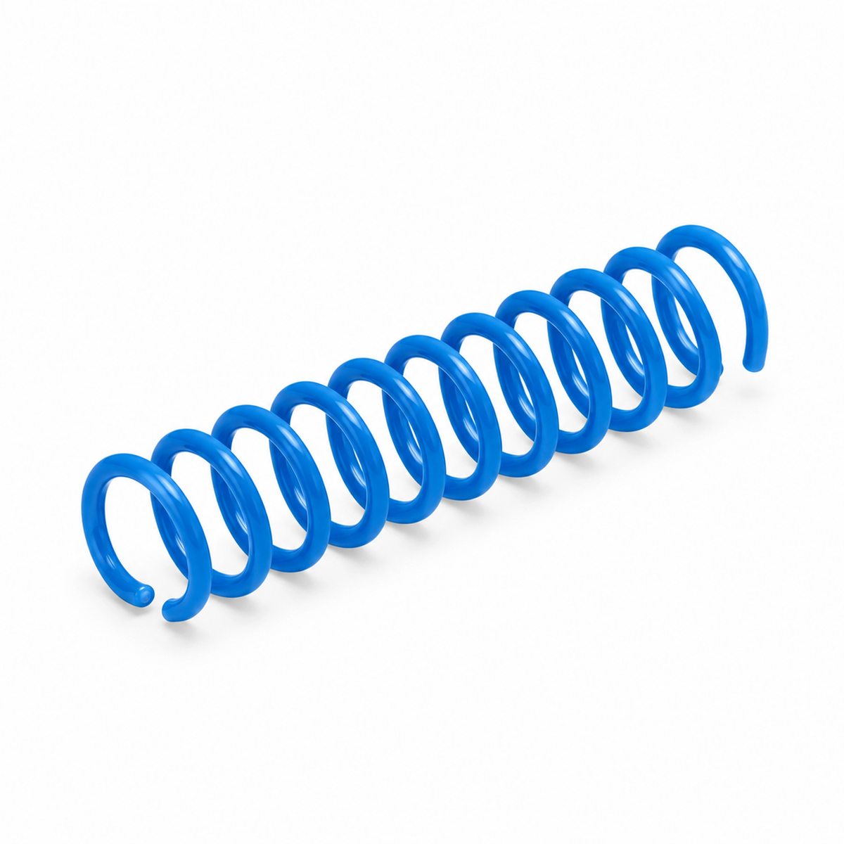 Front of Spot Thin Colorful Springs Cat Toy Assorted 10 Count 3-in
