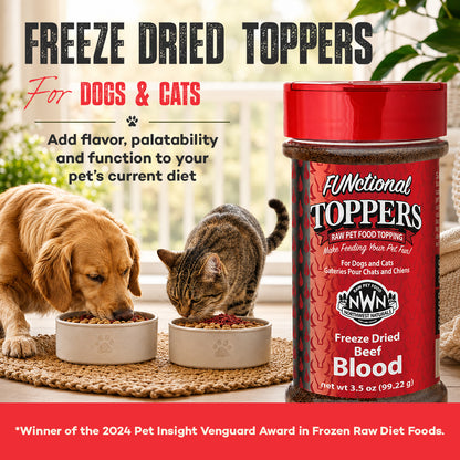 Benefits of raw toppers for dogs