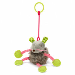 SmartyKat Bouncy Mouse Bungee Plush Catnip Cat Toy Assorted