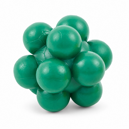 Front of Spot Atomic Rubber Bouncing Ball Cat Toy Assorted 2 Count