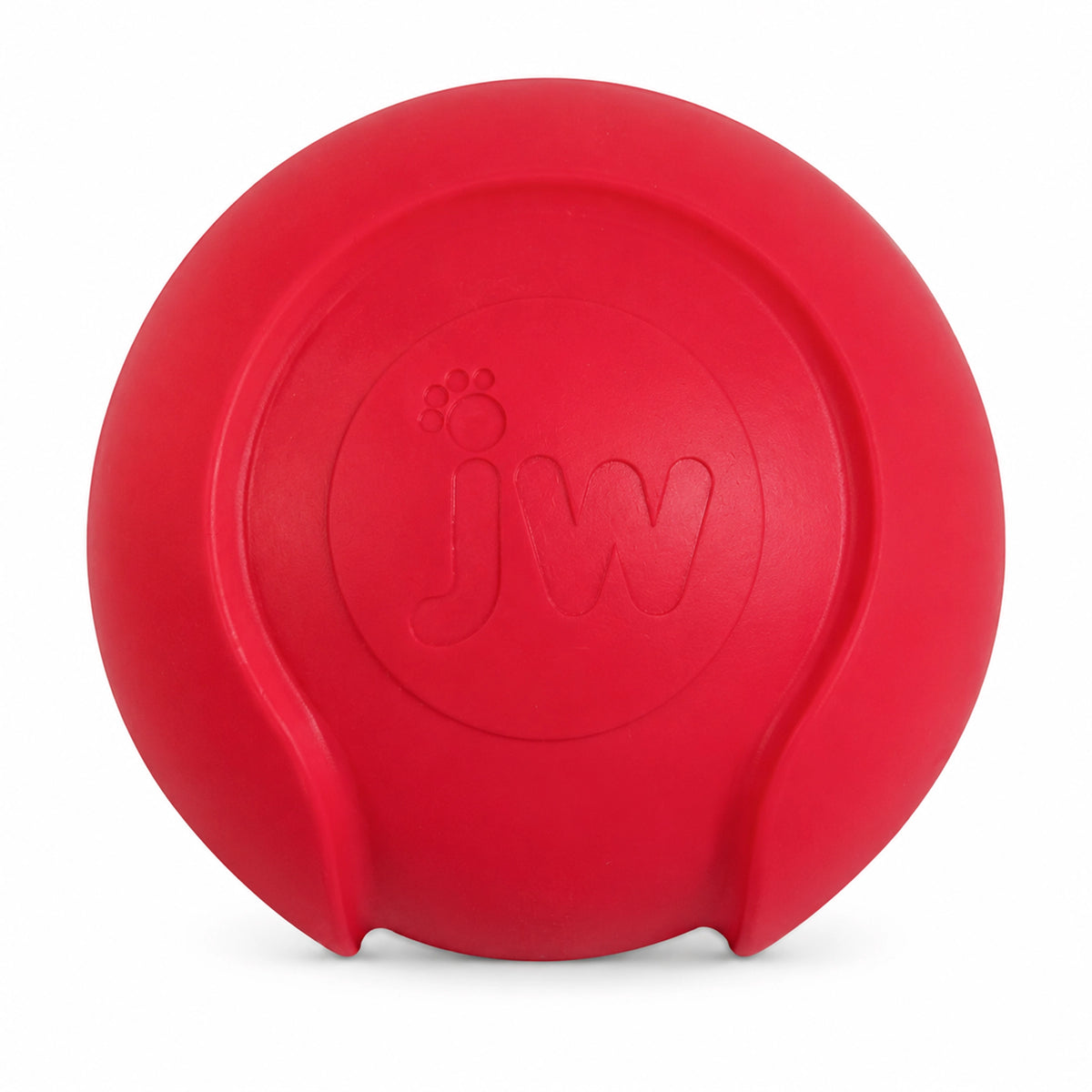 Front of JW Pet iSqueak Bouncin' Baseball Dog Toy Assorted Large