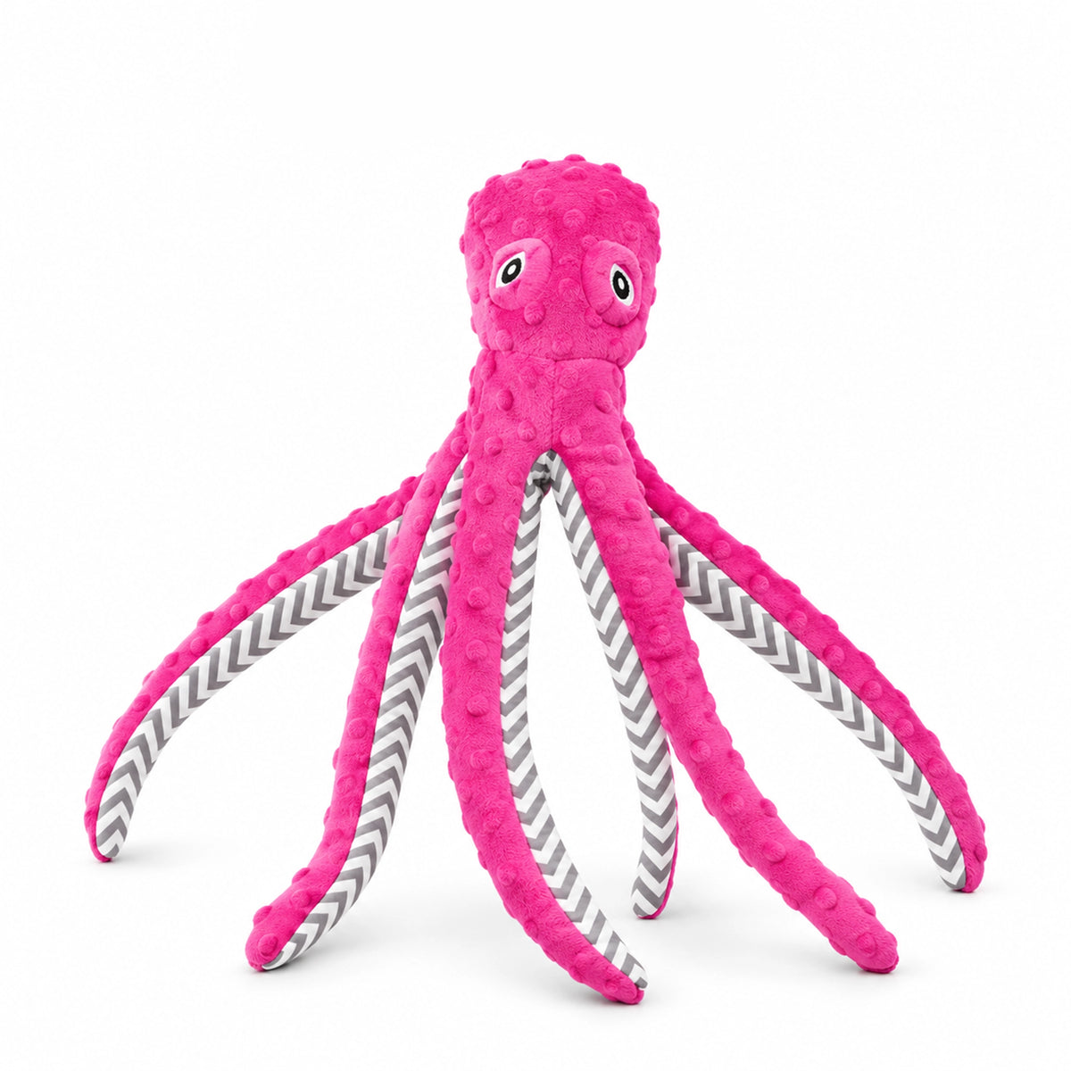 Front of Skinneeez Extreme Dog Toy Octopus Assorted 16-in