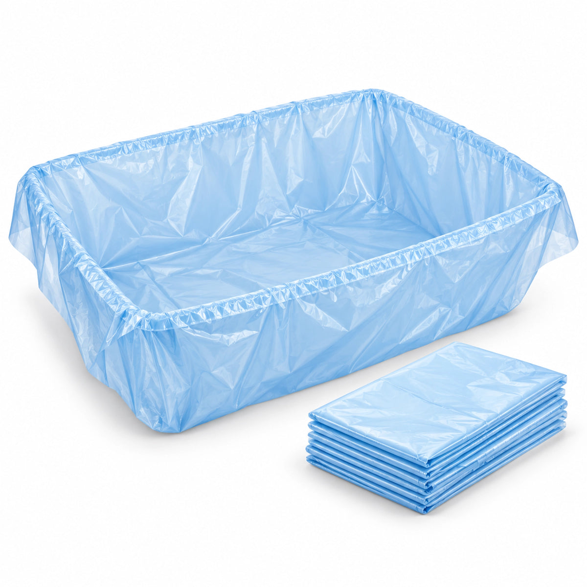 Front of Van Ness Plastics Cat Pan Liner Assorted Large 12 Count