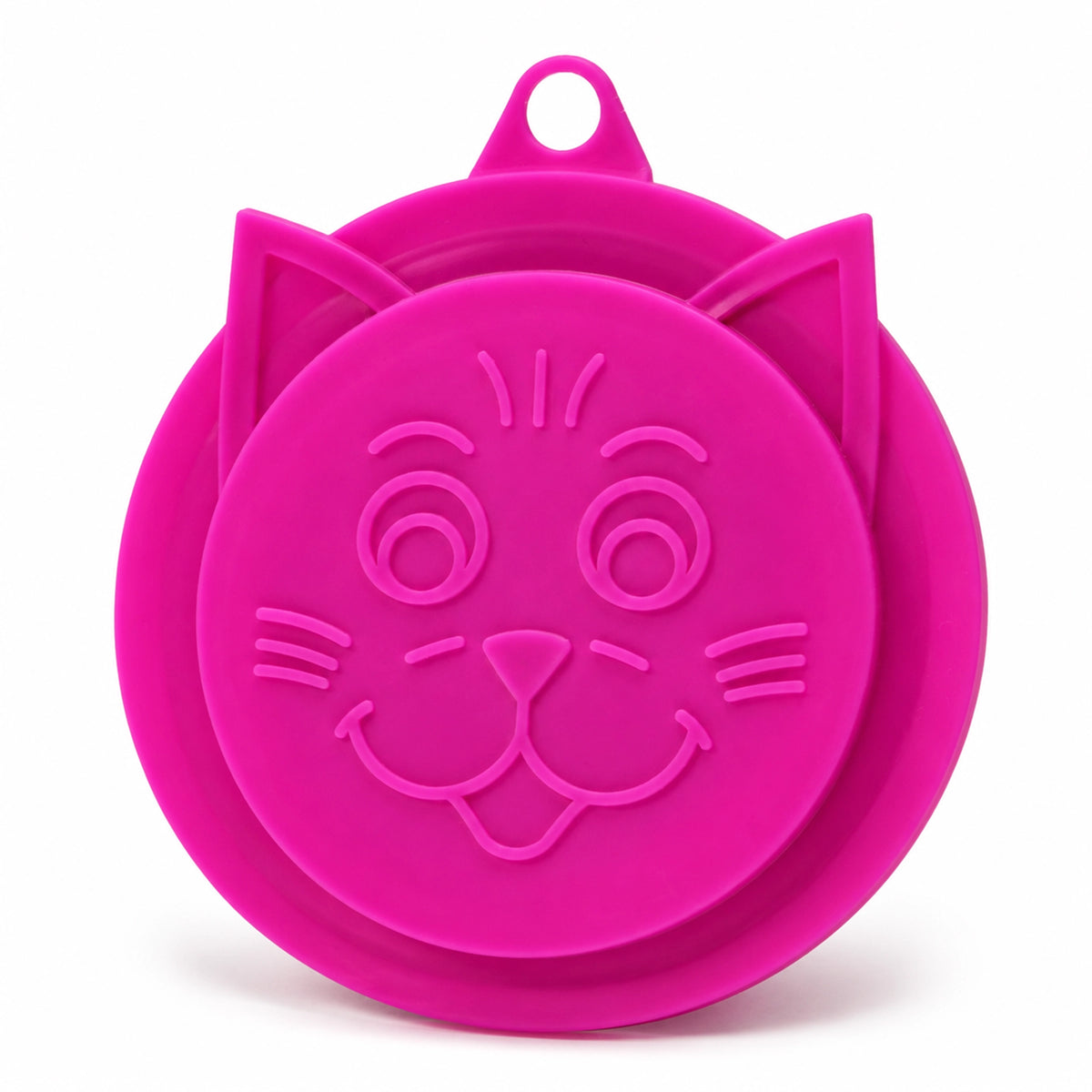Front of Petmate Kitty Kaps Pet Food Can Topper Clipstrip Display Assorted One Size