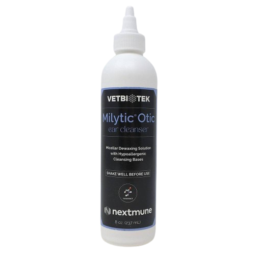 VetBiotek Milytic Otic Ear Cleanser Solution for Dogs & Cats 8-oz