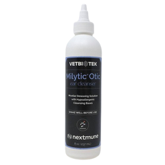 VetBiotek Milytic Otic Ear Cleanser Solution for Dogs & Cats 8-oz