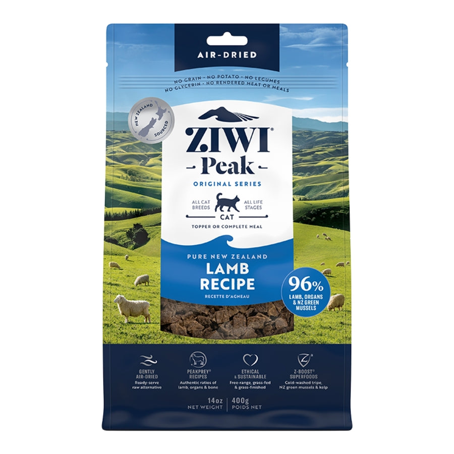 Ziwi Peak Original Series Air Dried Cat Food Lamb Recipe 14-oz, Kwik Pets