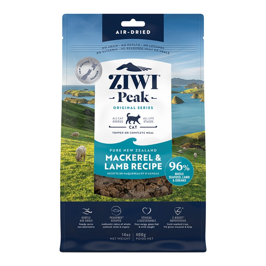 Ziwi Peak Original Series Air Dried Cat Food Mackerel & Lamb Recipe