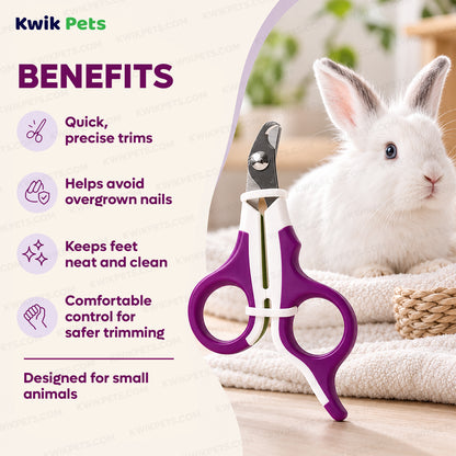 Benefits of Kaytee Pro-Nail Trimmer for Small Animals Purple