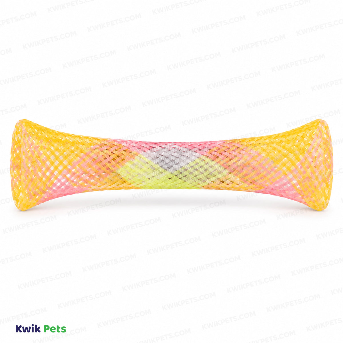 Front 2 of Spot Kitty Fun Tubes Catnip Cat Toy Assorted 3 Count 3.25-in
