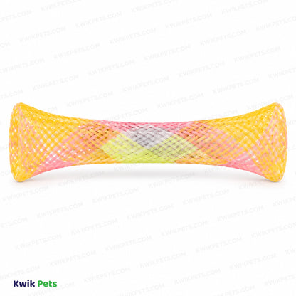 Front 2 of Spot Kitty Fun Tubes Catnip Cat Toy Assorted 3 Count 3.25-in