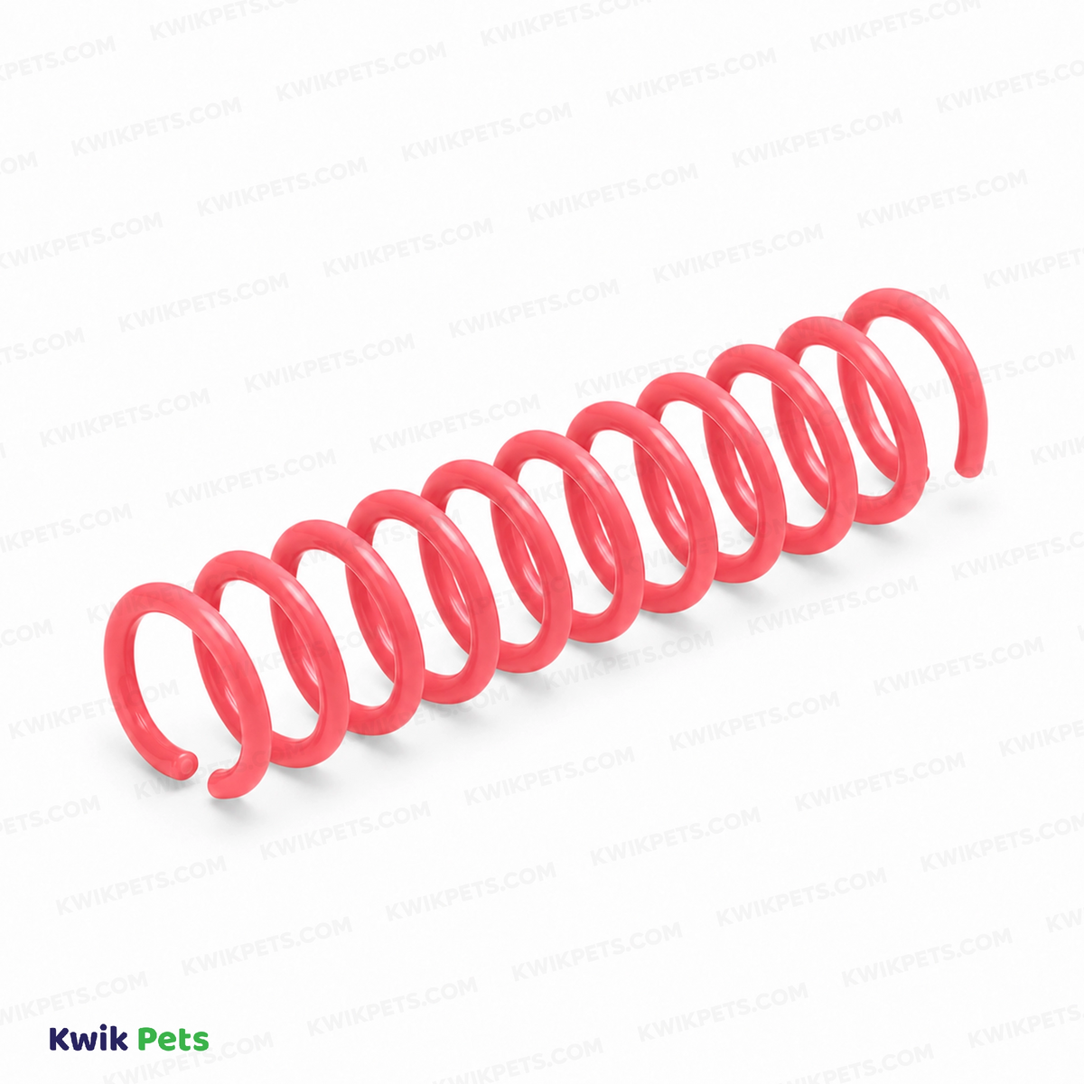 Front 2 of Spot Thin Colorful Springs Cat Toy Assorted 10 Count 3-in