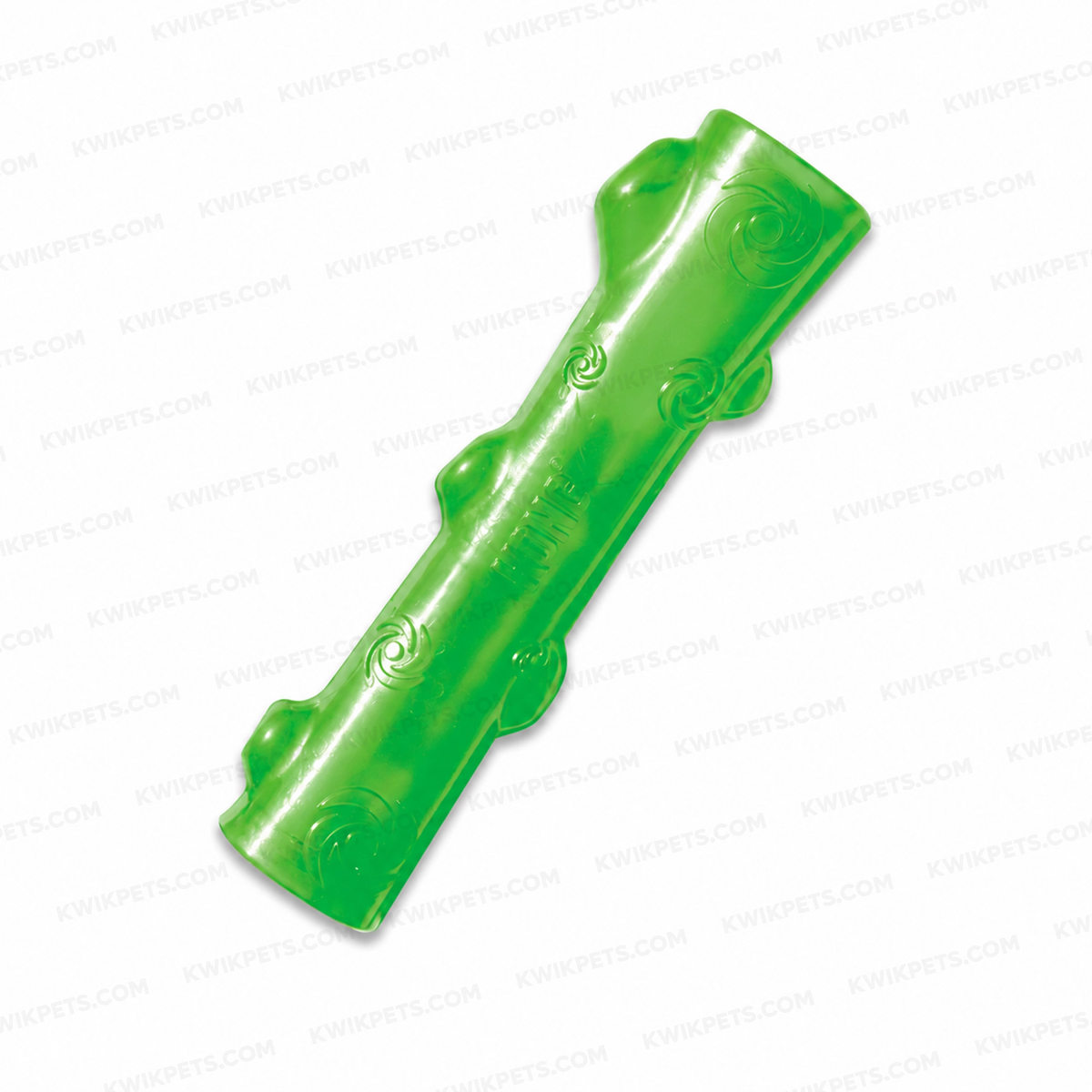 Front 2 of KONG Squeezz Stick Dog Toy Assorted Large