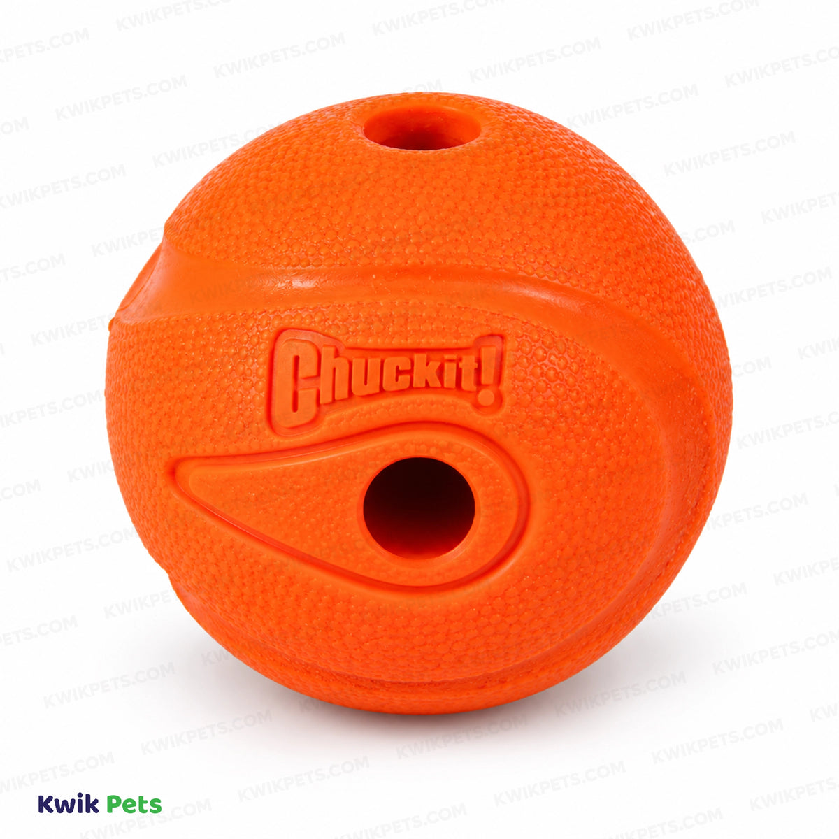 Front 1 of Chuckit! The Whistler Ball Dog Toy Assorted Medium 2 Count