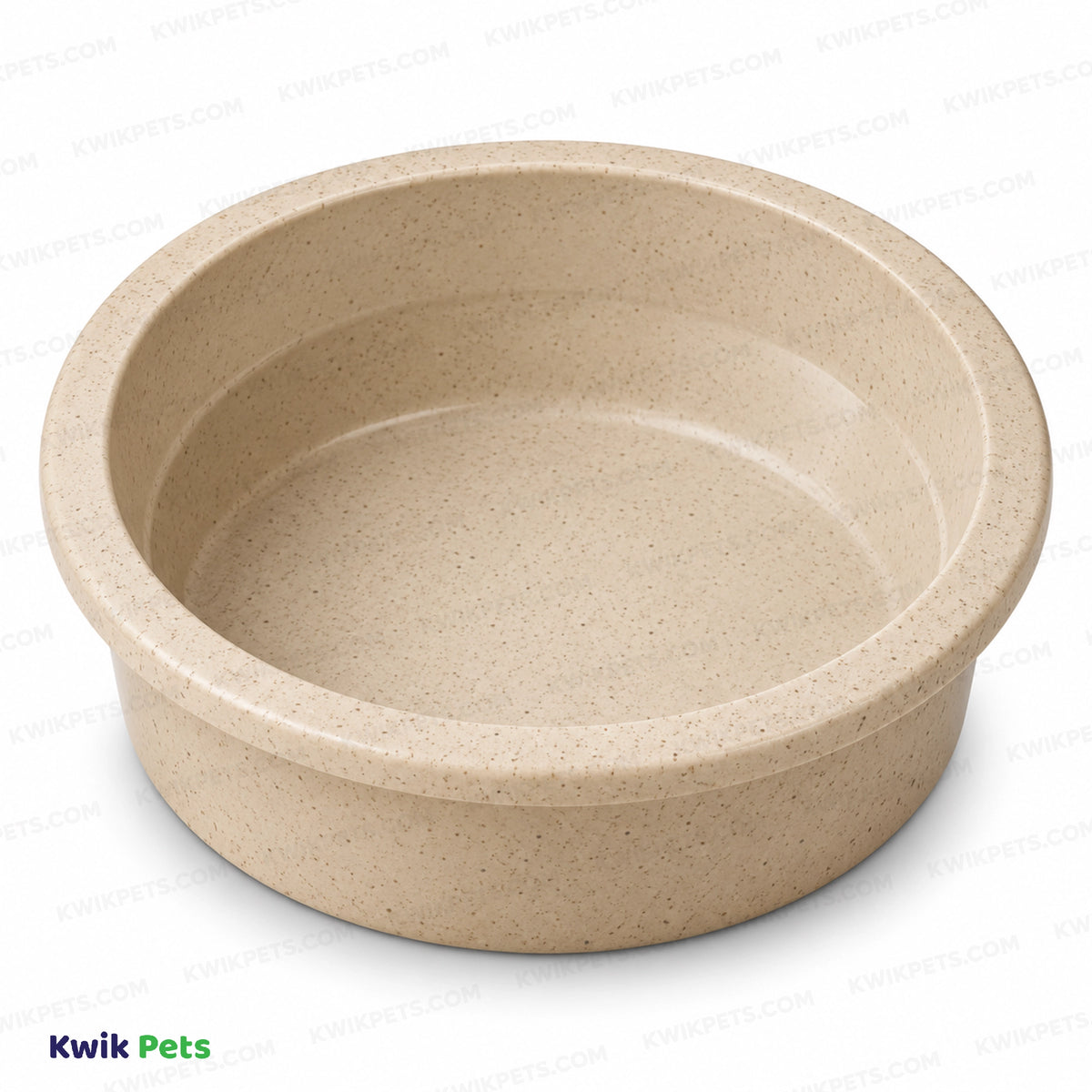 Front 2 of Van Ness Plastics Heavyweight Crock Dish Assorted 106-oz Jumbo