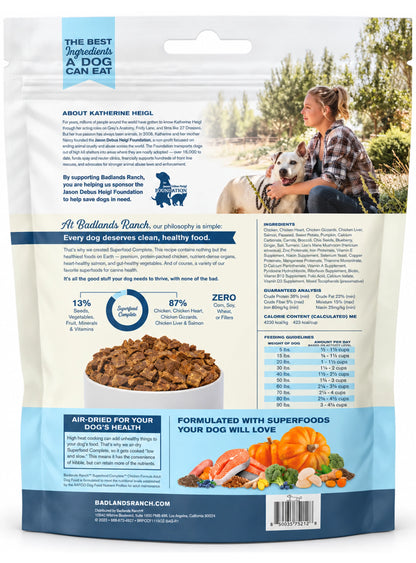Back of Volkman Seed Company Small Animal Rodent Gourmet Dry Food 4-lb