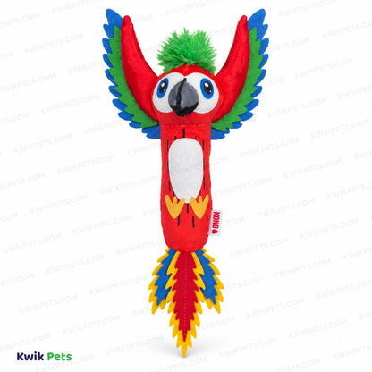 Front 2 of KONG Tropics Bird Cat Toy Assorted One Size