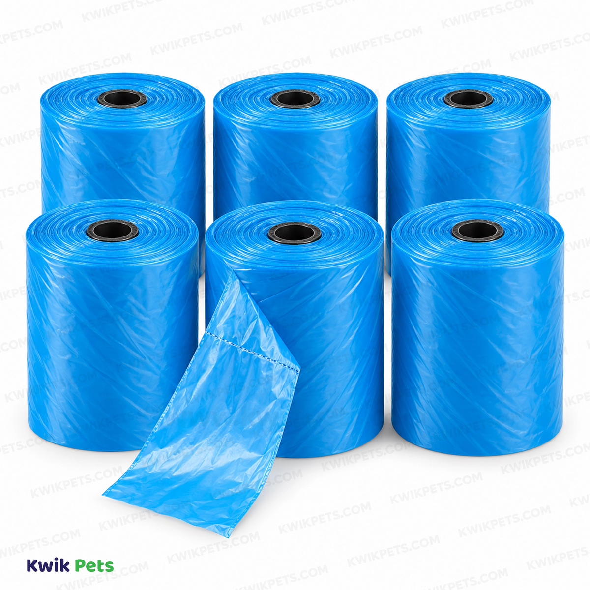 Front 2 of Arm & Hammer Disposable Waste Bags Refills Assorted 90 Count
