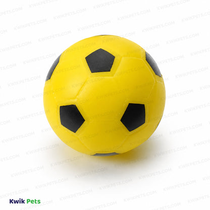 Front 2 of Spot Soccer Ball Dog Toy Assorted 3-in