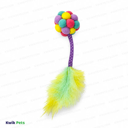 Front 1 of KONG Active Bubble Ball Cat Toy Assorted One Size