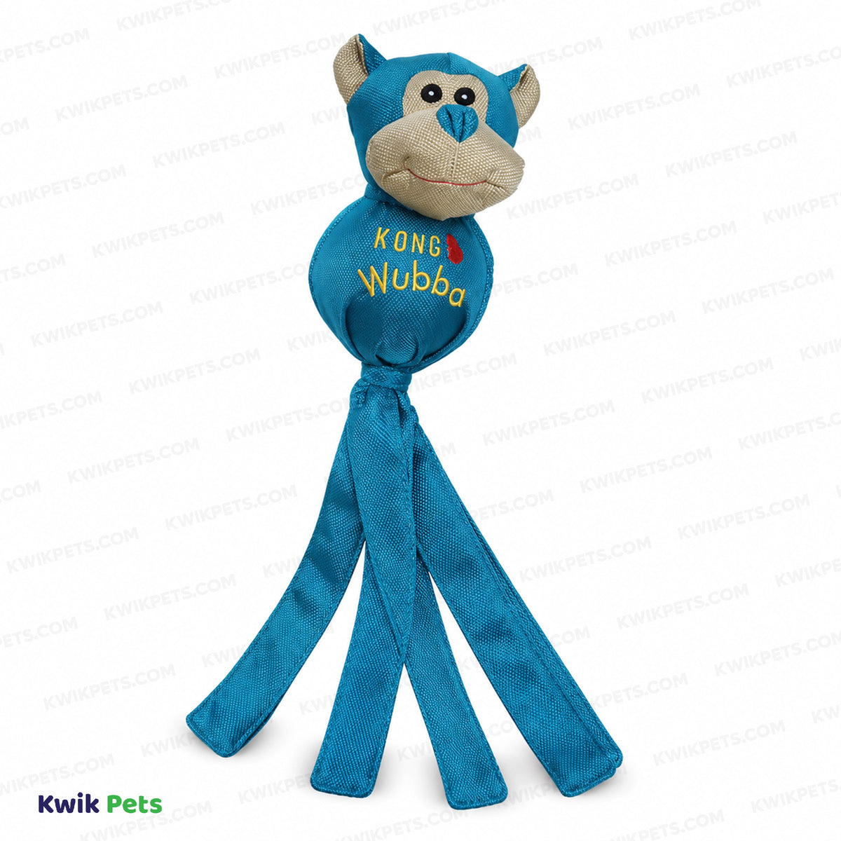 Front of KONG Wubba Ballistic Friends Dog Toy Assorted Large