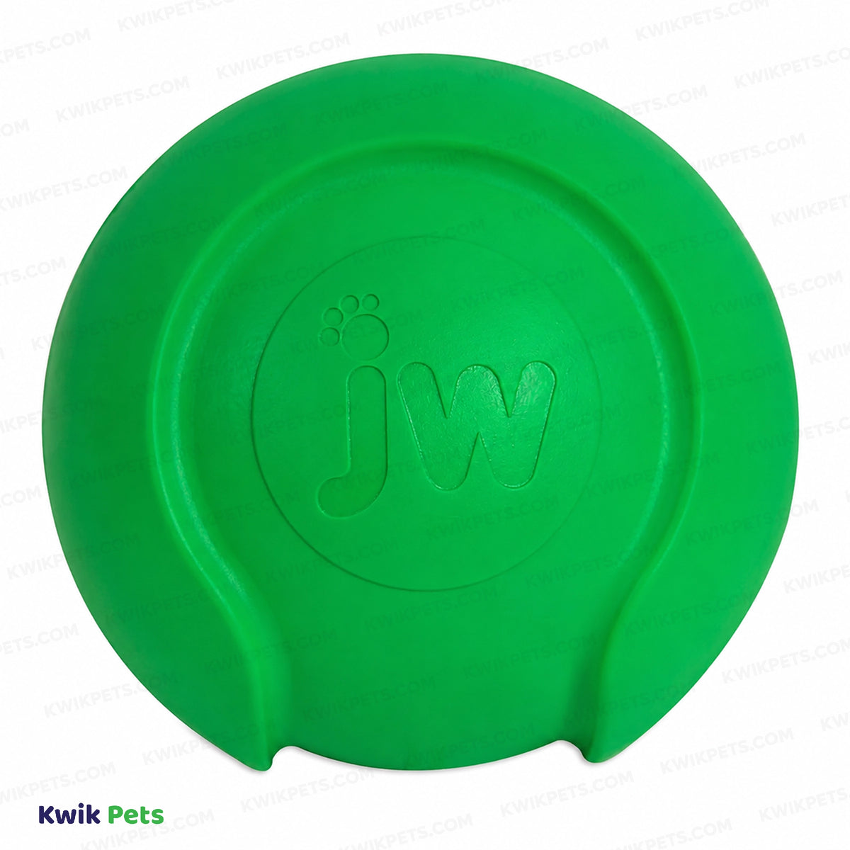 Front 2 of JW Pet iSqueak Bouncin' Baseball Dog Toy Assorted Large