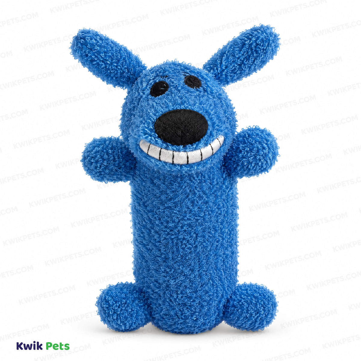 Front 3 Multipet Loofa Dog Toy Assorted Mini 6-in