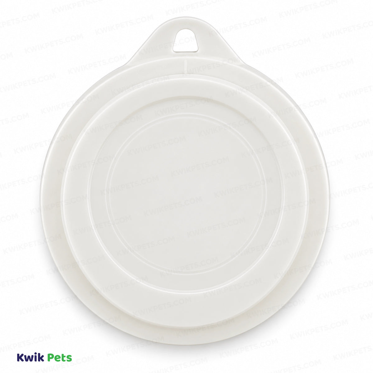 Front 3 of Van Ness Plastics Pet Food Can Cover Assorted
