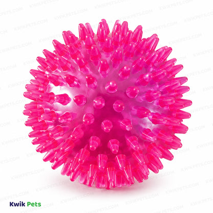 Front 3 of Petsport USA Gorilla Ball Dog Toy Assorted Large 4-in