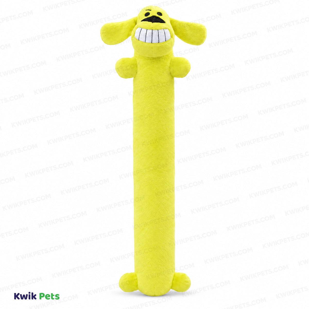 Front 3 of Multipet Loofa Dog Toy Assorted Jumbo 24-in
