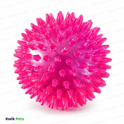 Front 2 of Petsport USA Gorilla Ball Dog Toy Assorted XL 5-in