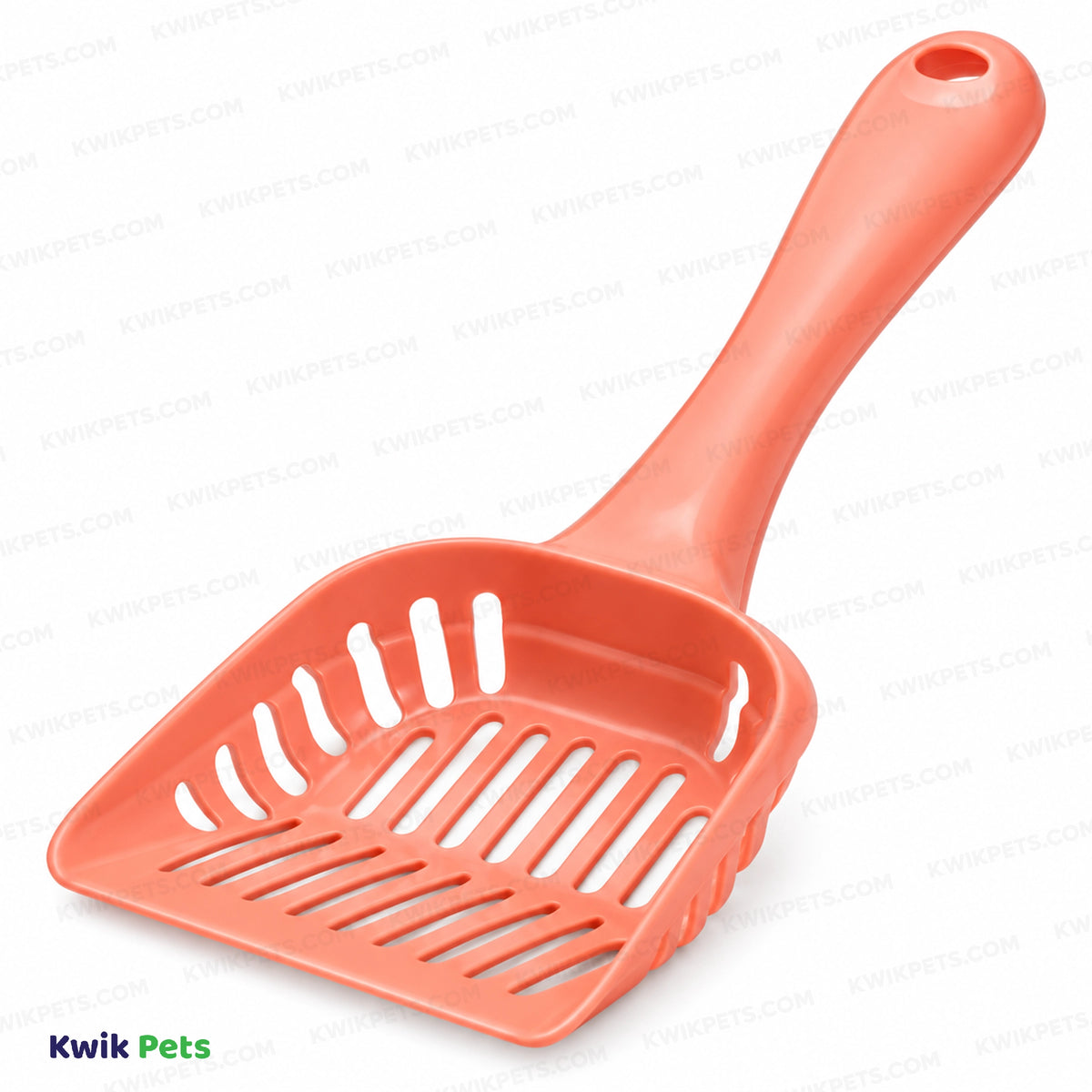 Front 2 of Van Ness Plastics Cat Litter Scoop Assorted Giant