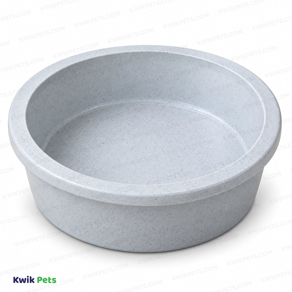 Front 3 of Van Ness Plastics Heavyweight Crock Dish Assorted 52-oz Large